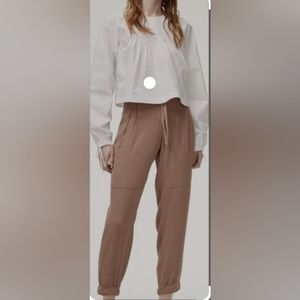 Arizltzia Wilfred Marais Pants, size xs, rustwood colour